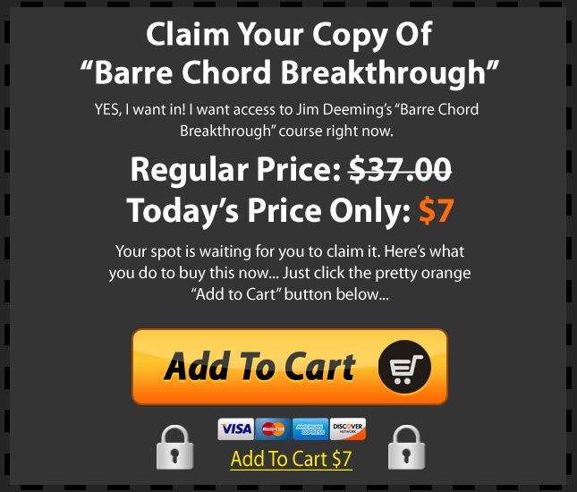 Buy Barre Chord Breakthrough