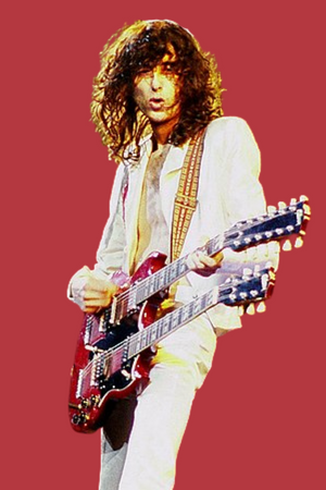 Jimmy Page Rock Guitar Player