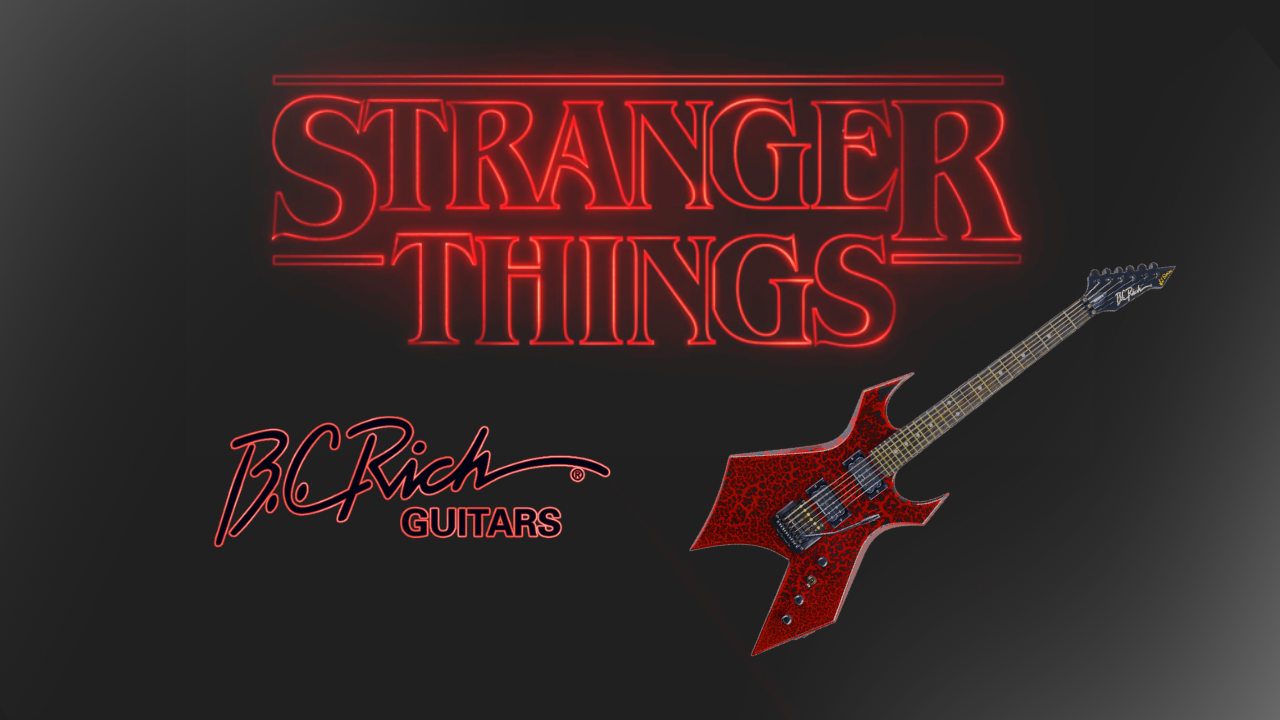 Stranger Things 4 Eddie's Guitar PNG, Eddie Munson Guitar PNG
