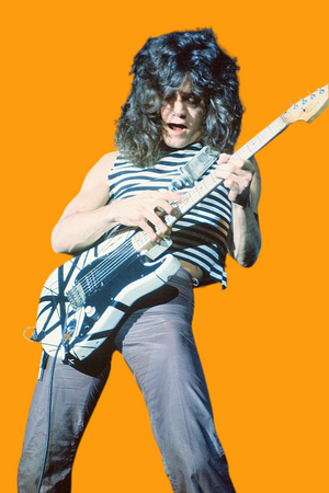 Eddie Van Halen Rock Guitar Player