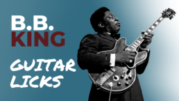 B.B King Guitar Licks