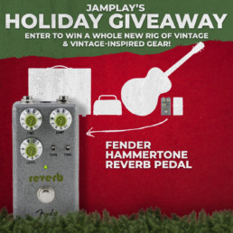 Holiday Giveaway Fender Reverb Pedal