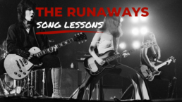 The Runaways Song Lessons - Header
