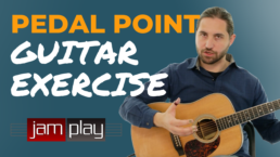 Pedal Point Guitar Guitar Exercise YouTube Thumbnail