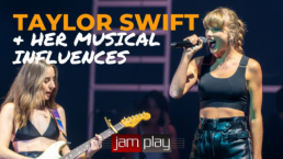 Taylor Swift & her greatest musical influences header