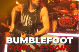bumblefoot SONG LESSONS SOCIAL